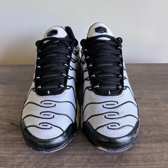 Nike Air Max Plus Black Persian Violet White Men's Shoe Size 9.5 #205 - Picture 4 of 11